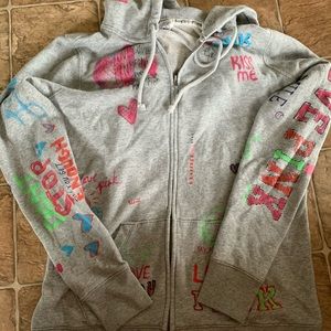 Victoria secrets zip up